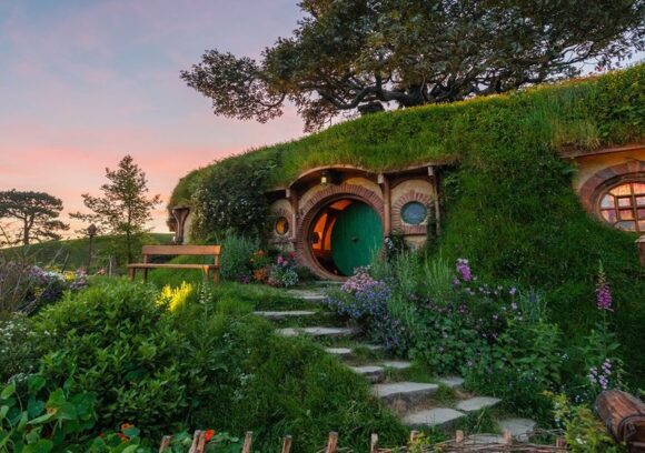 Hobbiton experience in New Zealand