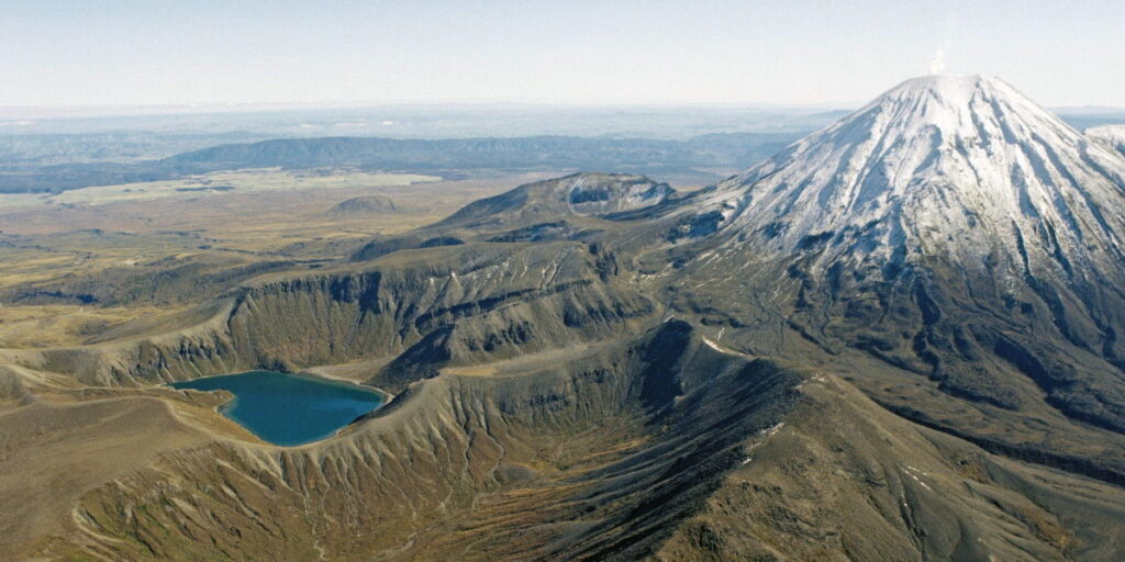 Volcano tours in New Zealand