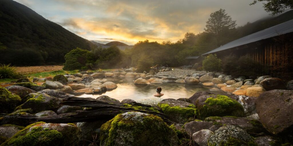 Hot pools on the North Island