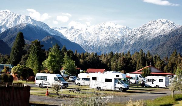 Campgrounds in Fox glacier