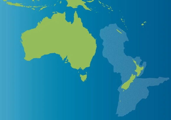 What continent is New Zealand in